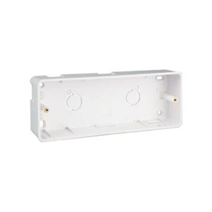 Great White 12 Module Surface Mounting Plastic Box